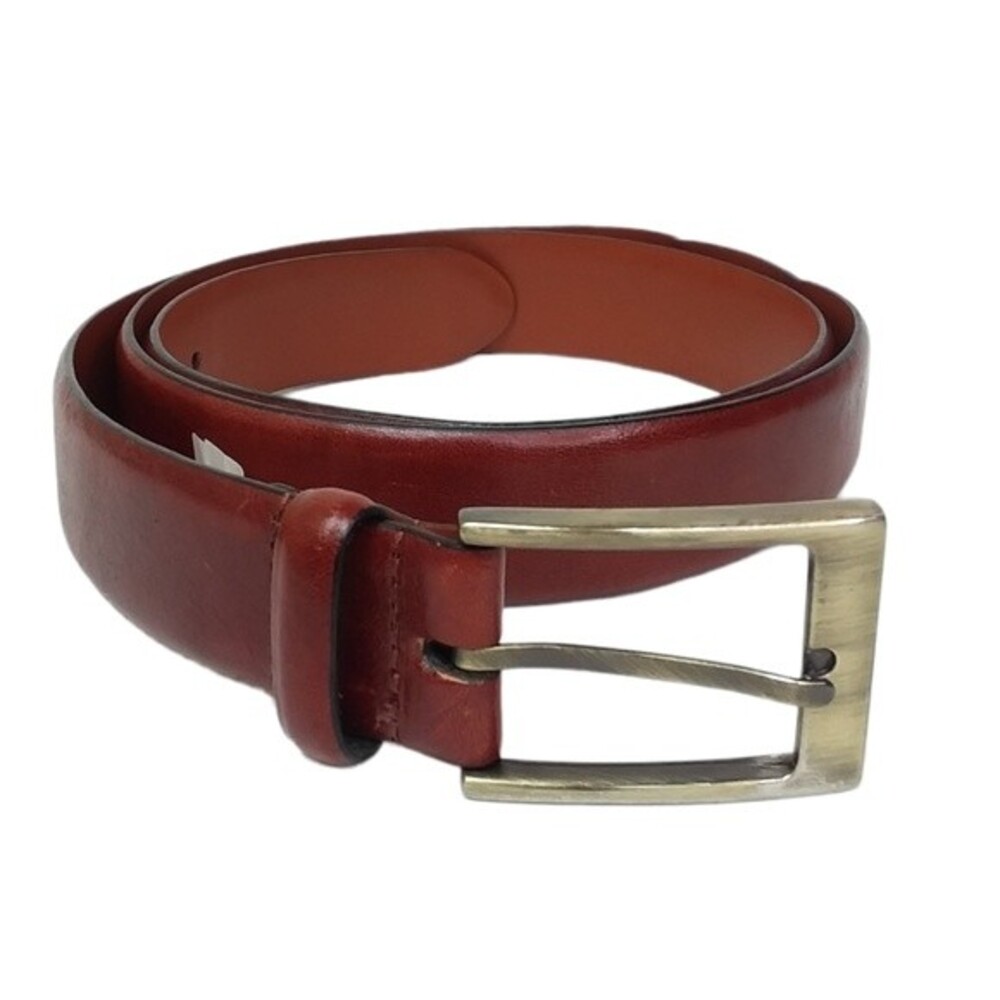 Men's Wearhouse Men’s Cognac Leather Belt 42